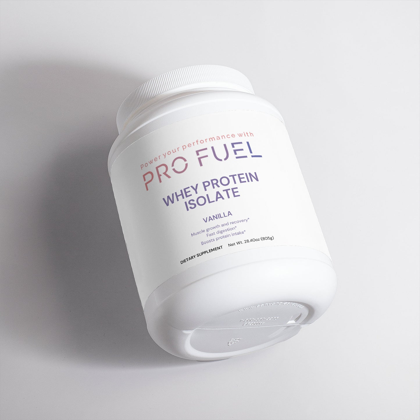 Advanced 100% Whey Protein Isolate (Vanilla)
