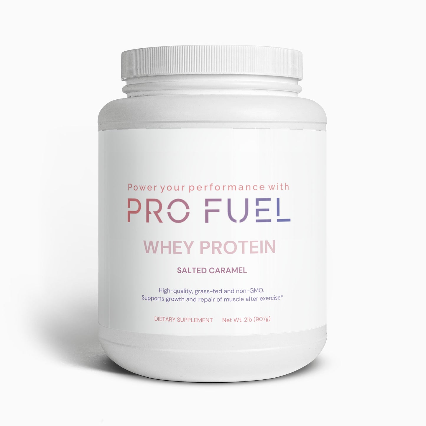 Whey Protein (Salted Caramel Flavor) 2 lbs